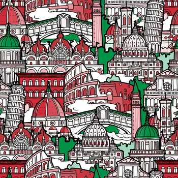 Šusťákovina se zátěrem I love Italy by Takoy® v barvách vlajky