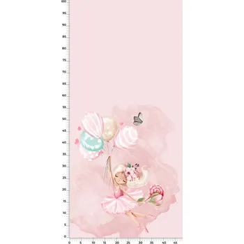 Panel na fusak z kočárkoviny 50x100 Tanečnice růžové "A"