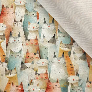 Látka samet/velvet Doris kamarádky kočky