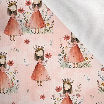 Látka matná na plavky, fitness oblečení princezna Louka