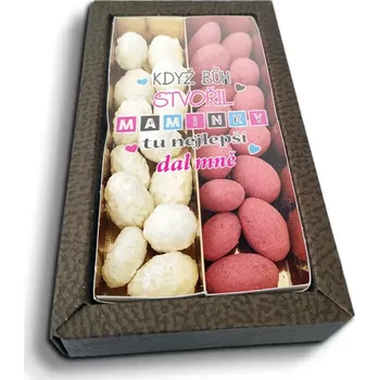 Čokoláda Sablio Mandle v čokoládě Když Bůh stvořil maminky - 2x 80g