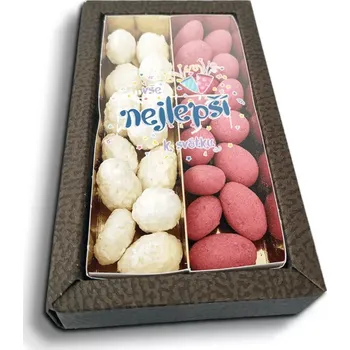 Čokoláda Sablio Mandle v čokoládě Vše nejlepší k svátku - 2x 80g