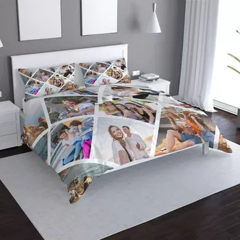 Povlečení Sablio Povlečení s vlastním potiskem - 140x200 / 90x70