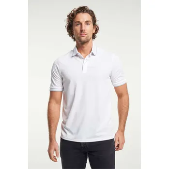 Pánské tričko TENSON Txlite Q-Dry Polo M White L - L