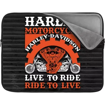 pouzdro na notebook Sablio Obal na notebook Harley-Davidson Live to ride, ride to live - 13