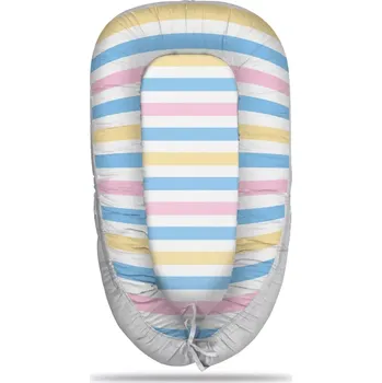 Hnízdečko pro miminko Sablio Hnízdečko pro miminko Barevné pruhy