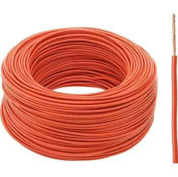 elektrický kabel Elektrický kabel 1x1mm? oranžový