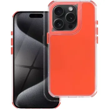 Pouzdro na mobilní telefon Pouzdro CASE Matrix na Apple iPhone 15 - Oranžové