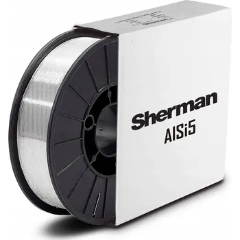 Příslušenství ke svářečce SVAŘOVACÍ DRÁT HLINÍKOVÝ AlSi5 1.0 mm 2KG MIG