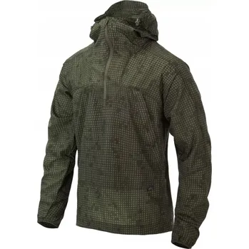 Pánské oblečení Větrovka Helikon-Tex pánská nylonová vícebarevná s kapucí velikost XS