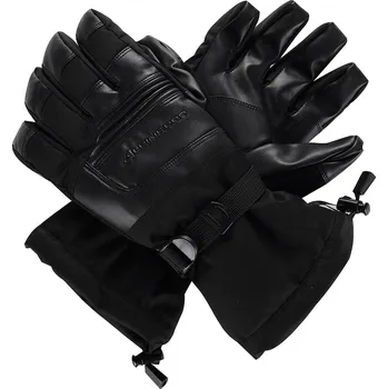 Módní doplněk Pánské lyžařské rukavice ALPINE PRO Ledet černé Velikost: M