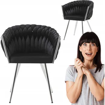 Křeslo Tradiční křeslo Family Meble černé