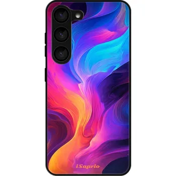 Pouzdro na mobilní telefon Lesklé pouzdro iSaprio pro Samsung Galaxy S23 5G - Abstract Wave 01 - VÝPRODEJ (Lesklé pouzdro, kryt, obal iSaprio Exclusive na mobil Samsung Galaxy S23 5G s motivem Abstract Wave 01 - elegantní skleněný vzhled, skvělá ochrana mobilu a luxusní styl,)