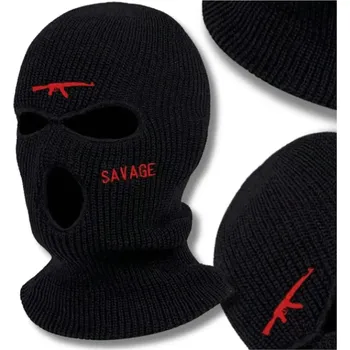 Kukla Camerazar Kukla černá maska ​​3 tepelné otvory AK