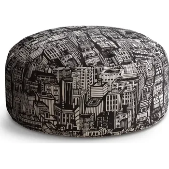 Taburet Sablio Taburet Circle Kreslené mrakodrapy: 38x48 cm