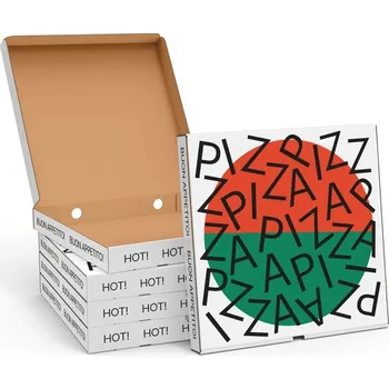 Krabice na pizzu 500x500x50 mm / HB / CV / 3B