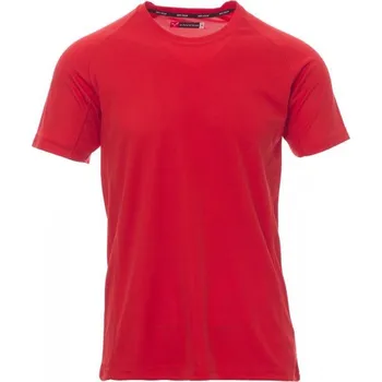 Pánské tričko Payperwear Pánské technicko-sportovní tričko Runner s raglánovými rukávy Barva: červená klasická, Velikost: S