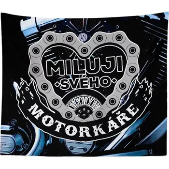 deka Sablio Deka Miluji svého motorkáře: 150x120 cm