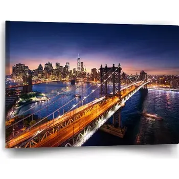 Obraz Sablio Obraz Most v New Yorku - 60x40 cm