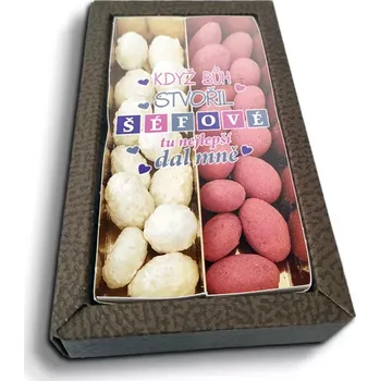 Cukrovinka Sablio Mandle v čokoládě Když Bůh stvořil šéfové - 2x 80g