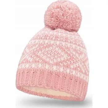 Čepice PaMaMi zimní čepice beanie růžová, univerzální velikost