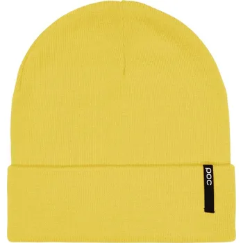 Čepice POC Cyklistická čepice - BEANIE FLAT - žlutá UNI