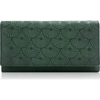 Paolo Peruzzi peněženka z pravé kůže zelená - dámská