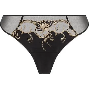 Souprava dámského spodního prádla Tanga LISE CHARMEL (ACJ0030-02), Barva černá, Velikost M