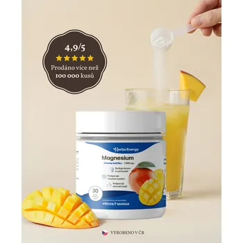 Herbs Energy Magnesium Drink Mango 2 x 30 dávek