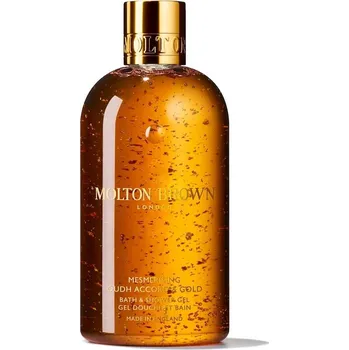 Sprchový gel Molton Brown - Limited Edition Oudh Accord & Gold Bath & Shower Gel Sprchové gely 300 ml pánské
