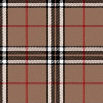 Úplet Punto di Roma káro Vera hnědý