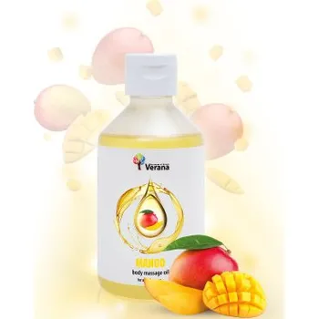 Masážní přípravek VERANA Masážní olej Mango, 250 ml