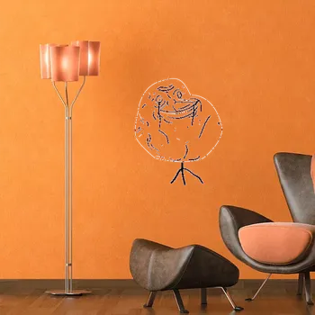 samolepka Sablio Samolepka na zeď: Meme forever alone - 49x60 cm