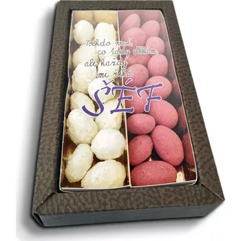 Čokoláda Sablio Mandle Nikdo neví, co tady dělám, ale každý mi říká šéf - 2x 80g