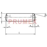 Kolík válcový kalený DIN 6325 20x90 m6