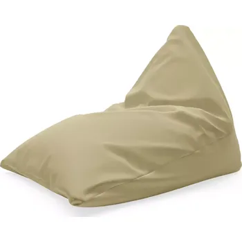 Sedací pytel Sablio Sedací vak Triangl Žlutohnědá: 120 x 100 x 100 cm