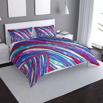 Povlečení Sablio Povlečení Pruhovaný motiv 2 - 140x220 / 90x70