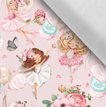 Softshell letní pružný tanečnice růžové