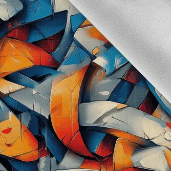 Softshell zimní grey graffiti