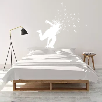 samolepka Sablio Samolepka na zeď: Dance - 60x55 cm