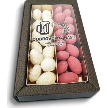Čokoláda Sablio Mandle v čokoládě Dobrovolný hasič - 2x 80g