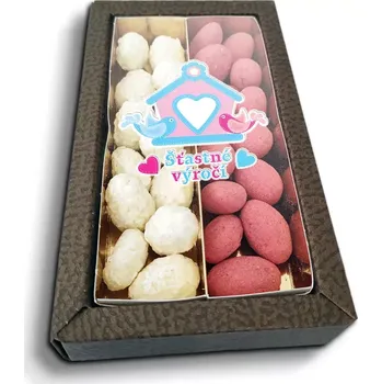 Čokoláda Sablio Mandle v čokoládě Šťastné výročí 2 - 2x 80g