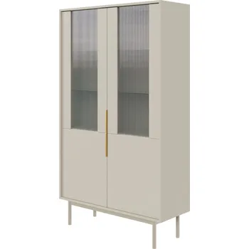 Vinotéka Vitrína Viva 104 cm kašmírová