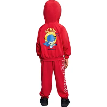 Podprsenka Dětská teplákovka 4BABY červená z polyester , velikost 110