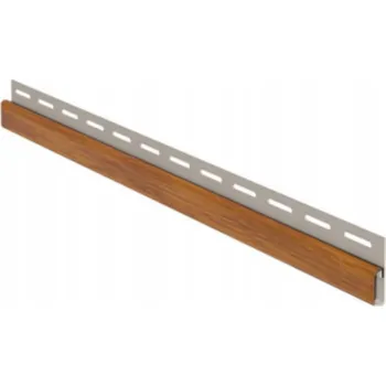 Obklad Fasádní obklad PVC Zlatý dub 305 x 4 x 19 mm