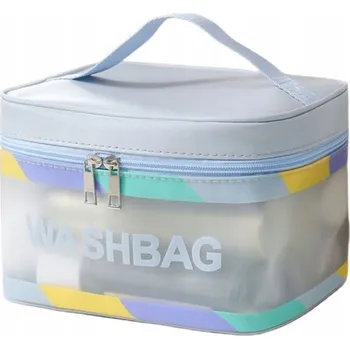 Kosmetická taška ECARLA kosmetická taška kufřík Washbag Modrá