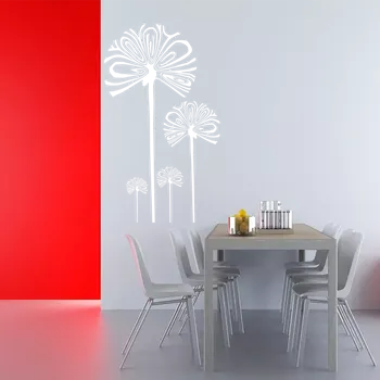 samolepka Sablio Samolepka na zeď: Pampelišky 3ks