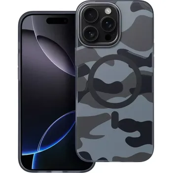 Pouzdro na mobilní telefon Kryt Forcell F-Protect Levels MagSafe iPhone 16 Pro Max - black camo