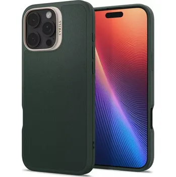 Pouzdro na mobilní telefon Pouzdro Spigen Cyrill Kajuk MagSafe iPhone 16 Pro Max - Forest Green