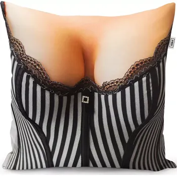 Polštář Sablio Polštář Korzet - 40x40 cm